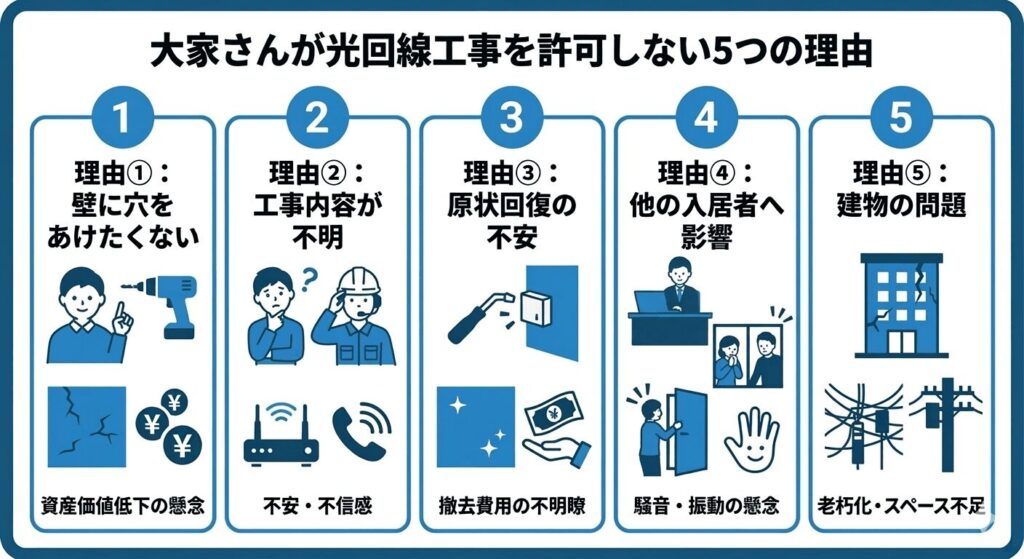 5-reasons-landlord-refuses-fiber-construction