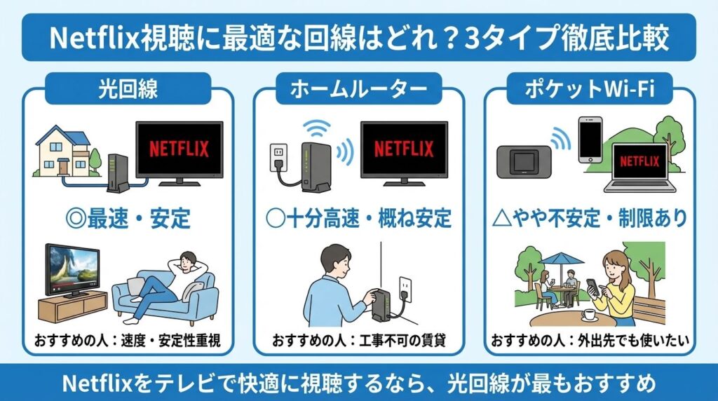 best-internet-for-netflix-3-types-comparison