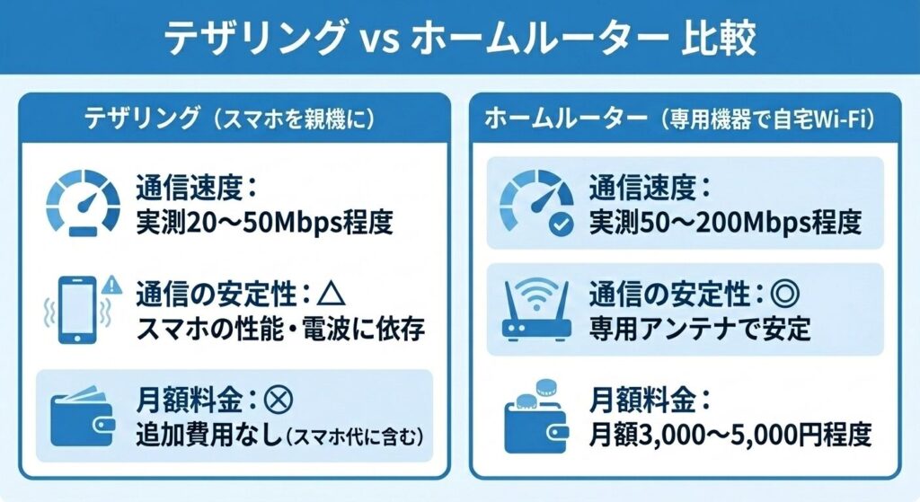 tethering-vs-home-router-comparison