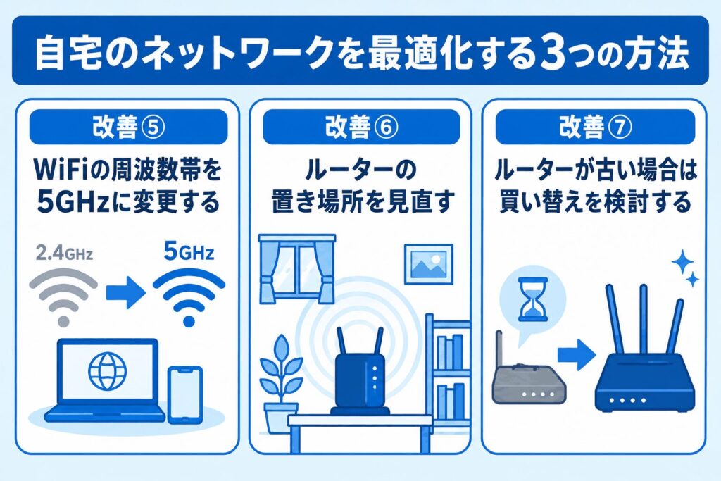 Teams_自宅のネットワークを最適化する3つの方法