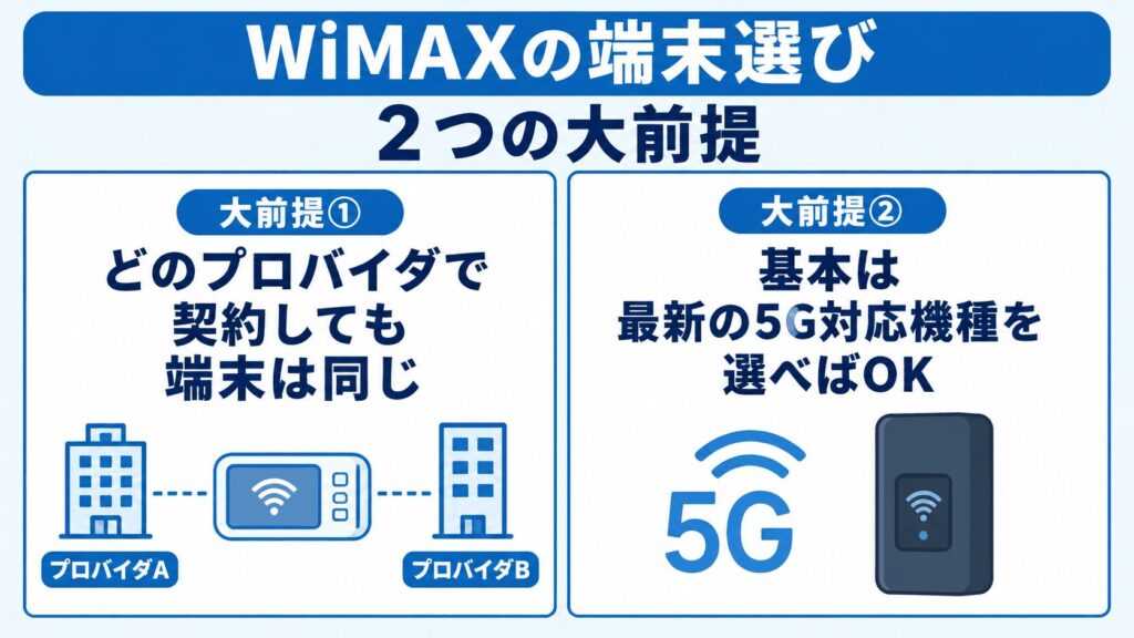 WiMAX_端末選びの2つの大前提