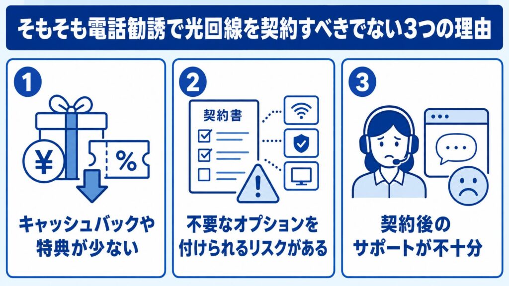 光回線_電話勧誘を二度と受けないための予防策